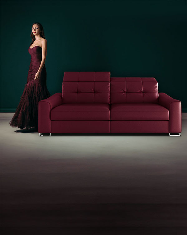 Unmatched Quality. Rely on Sirius for custom leather sofas that fit your style.