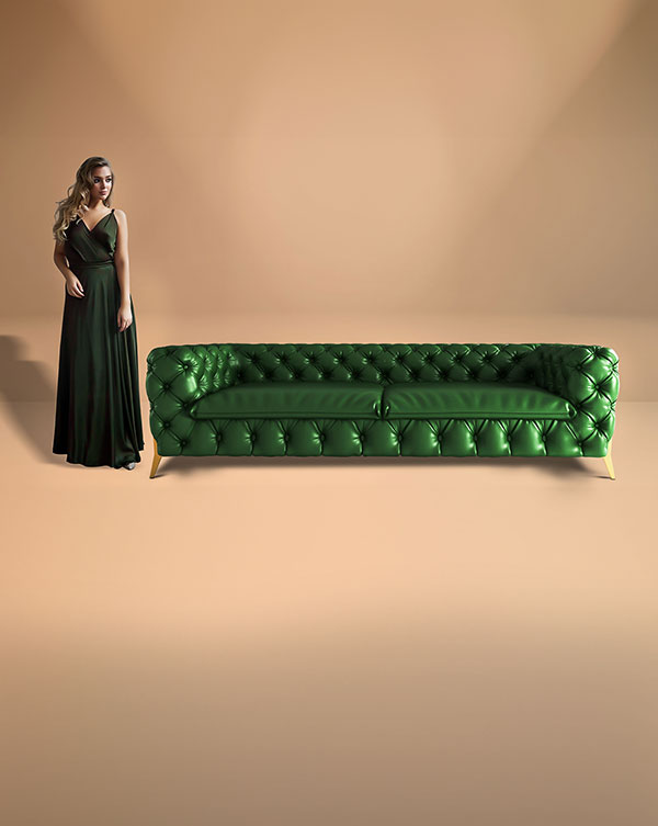 Your Sofa, Your Style. Customize with any leather and color at Sirius.